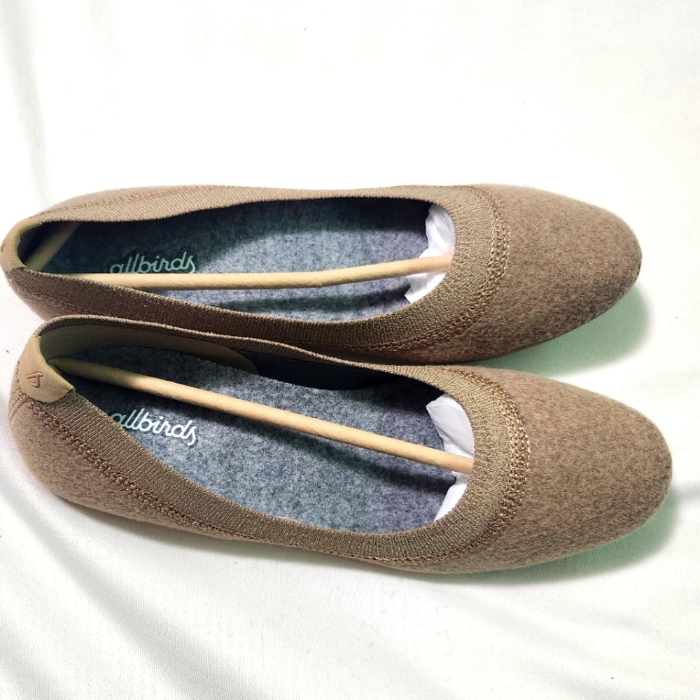 Allbirds Breezers Tan Ballet Flats 7.5